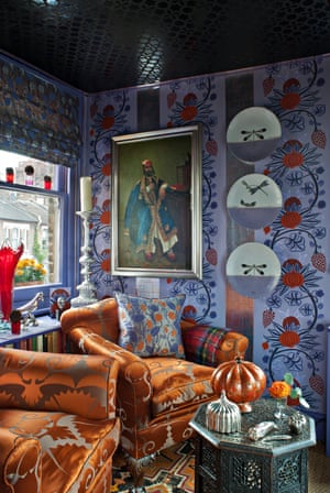 A vibrant palatial pad … Henry Wilson’s Chelsea home.