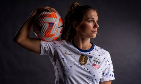 Alex Morgan: ‘England have definitely come a long way in the last couple of years.’