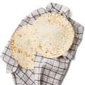 tortillas in a tea towel