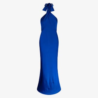 Omnes Arles dress in cobalt.