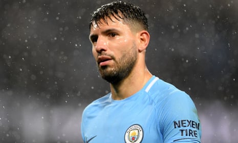 Sergio Agüero is Manchester City’s only fit frontline striker