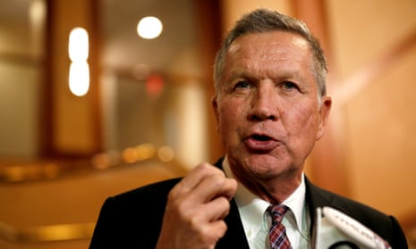 John Kasich, who has not said he is running for the White House in 2020 but has made several recent trips to New Hampshire, is seen as a possible challenger to Donald Trump.