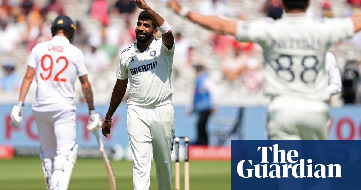 Jasprit Bumrah marvels for India with next level showing to dismantle top order | Barney Ronay