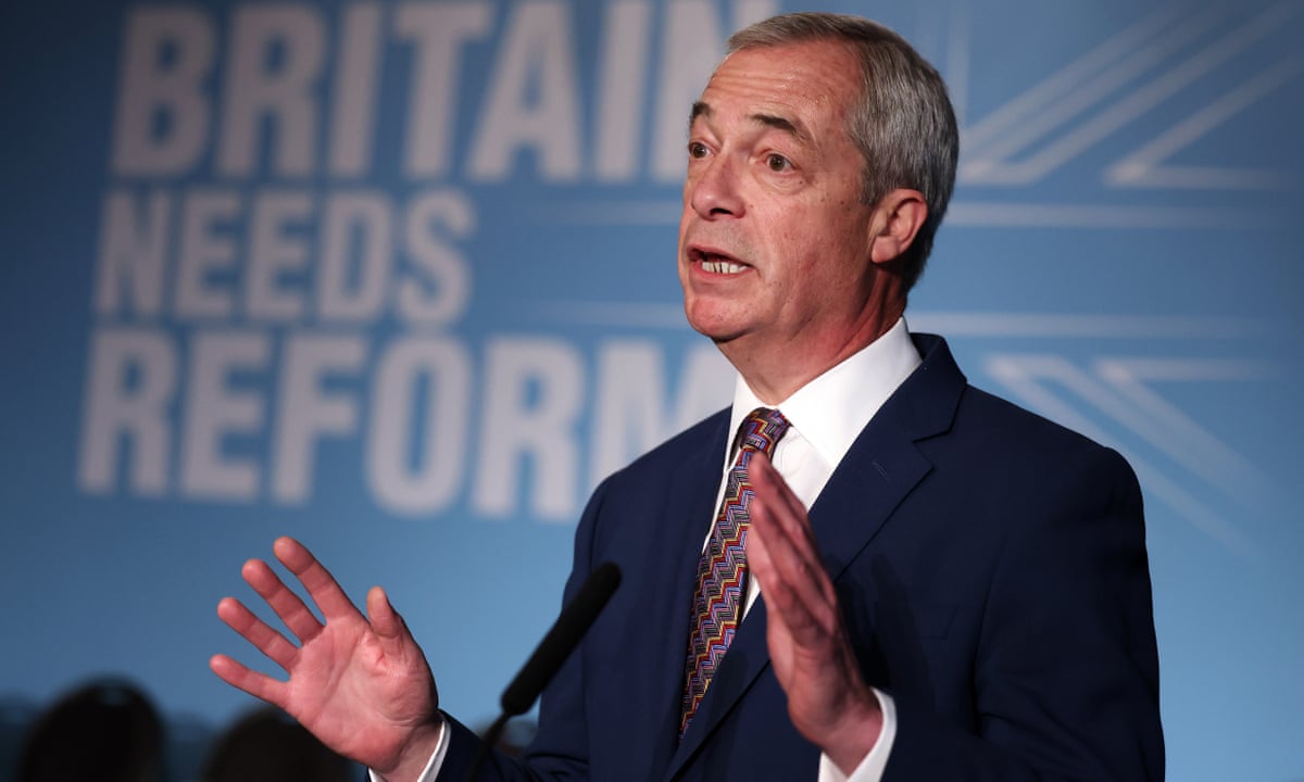 Nigel Farage to speak at Trump fundraiser after 800 hours of non-MP work since election | Nigel Farage | The Guardian