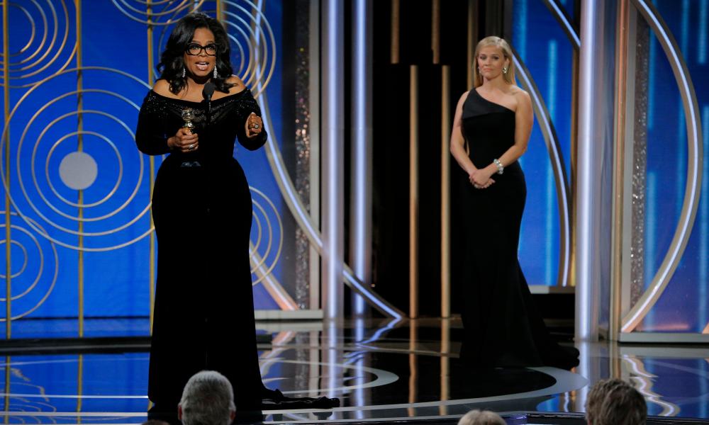 'Their time is up': Oprah Winfrey takes on sexual predators