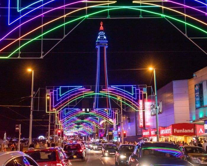 ‘Where design gets to take its bra off’: Laurence Llewelyn-Bowen on his 20 years with the Blackpool Illuminations
