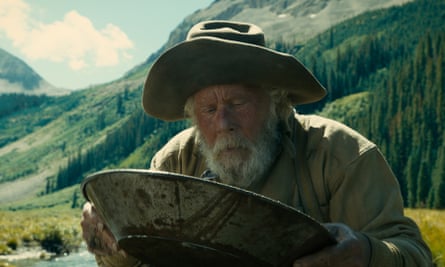 Tom Waits as a gold prospector in The Ballad of Buster Scruggs.