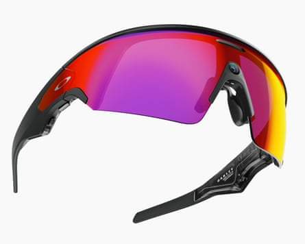 A pair of Oakley Meta Vanguard sports glasses