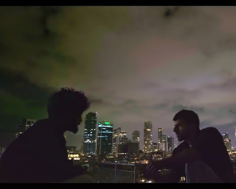 A scene from NAZA, a documentary by The Guardian directed by Yuval Abraham and Rachel Szor