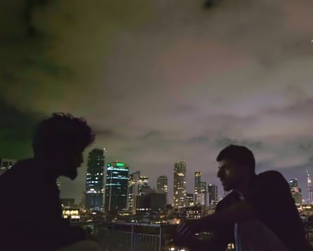 A scene from NAZA, a documentary by The Guardian directed by Yuval Abraham and Rachel Szor.