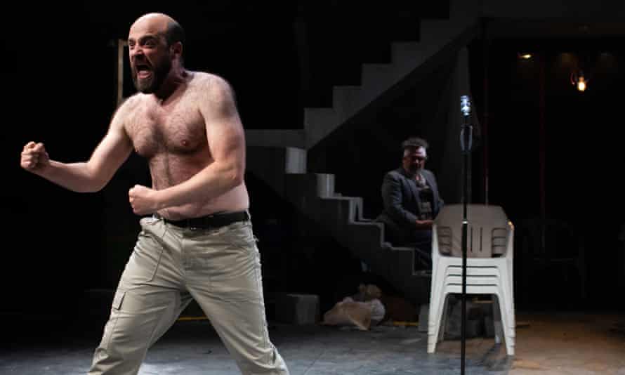 Furious satire … Philipp Mogilnitskiy as Adam.