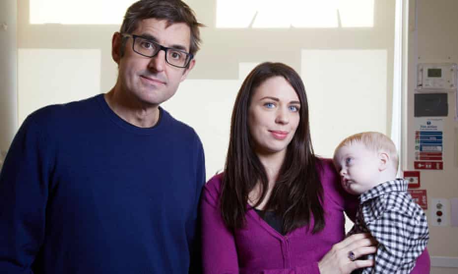 Louis Theroux with Catherine and her son, Jake