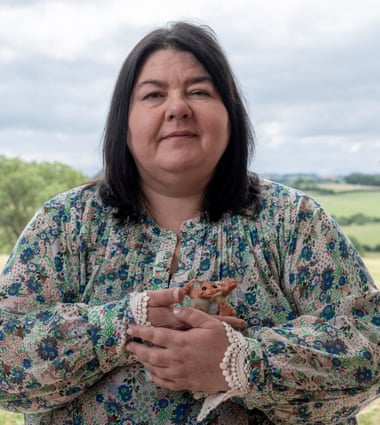 Ruth McQuillan (now McQuillan-Wilson) was badly burnt as a five-year-old. She still has the toy monkey well-wishers gave her.