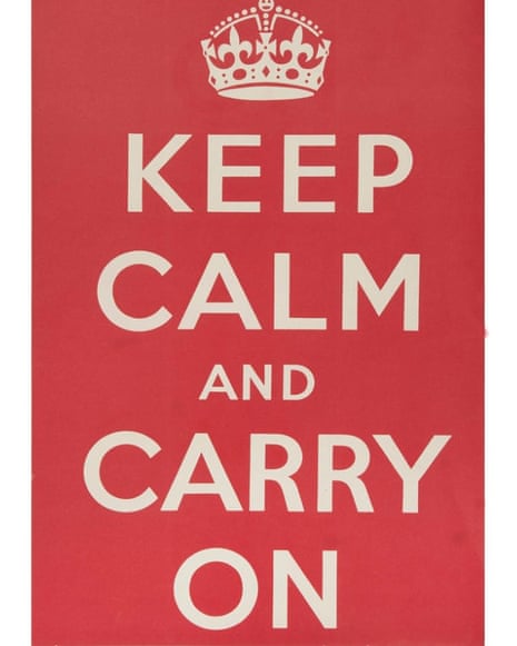 Keep calm and carry on bidding rare poster | Guardian | for The … Posters