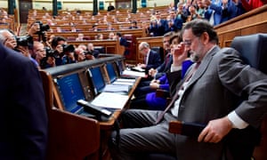 The Spanish prime minister, Mariano Rajoy