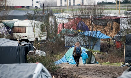 Conditions in the Calais refugee camp were described as a ‘living hell’.