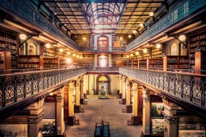 The interior of the historic Mortlock Library, in the State Library of South Australia, Adelaide