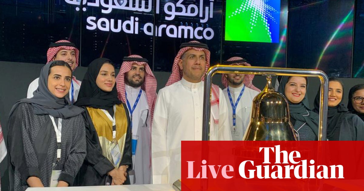 Saudi Aramco Ipo Oil Giant Nears 2trn Valuation Despite Climate