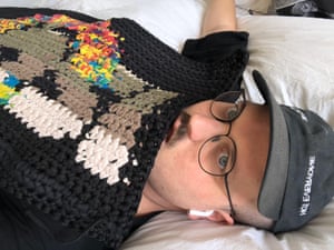 Liam Hodges with his ISOL8 door mat