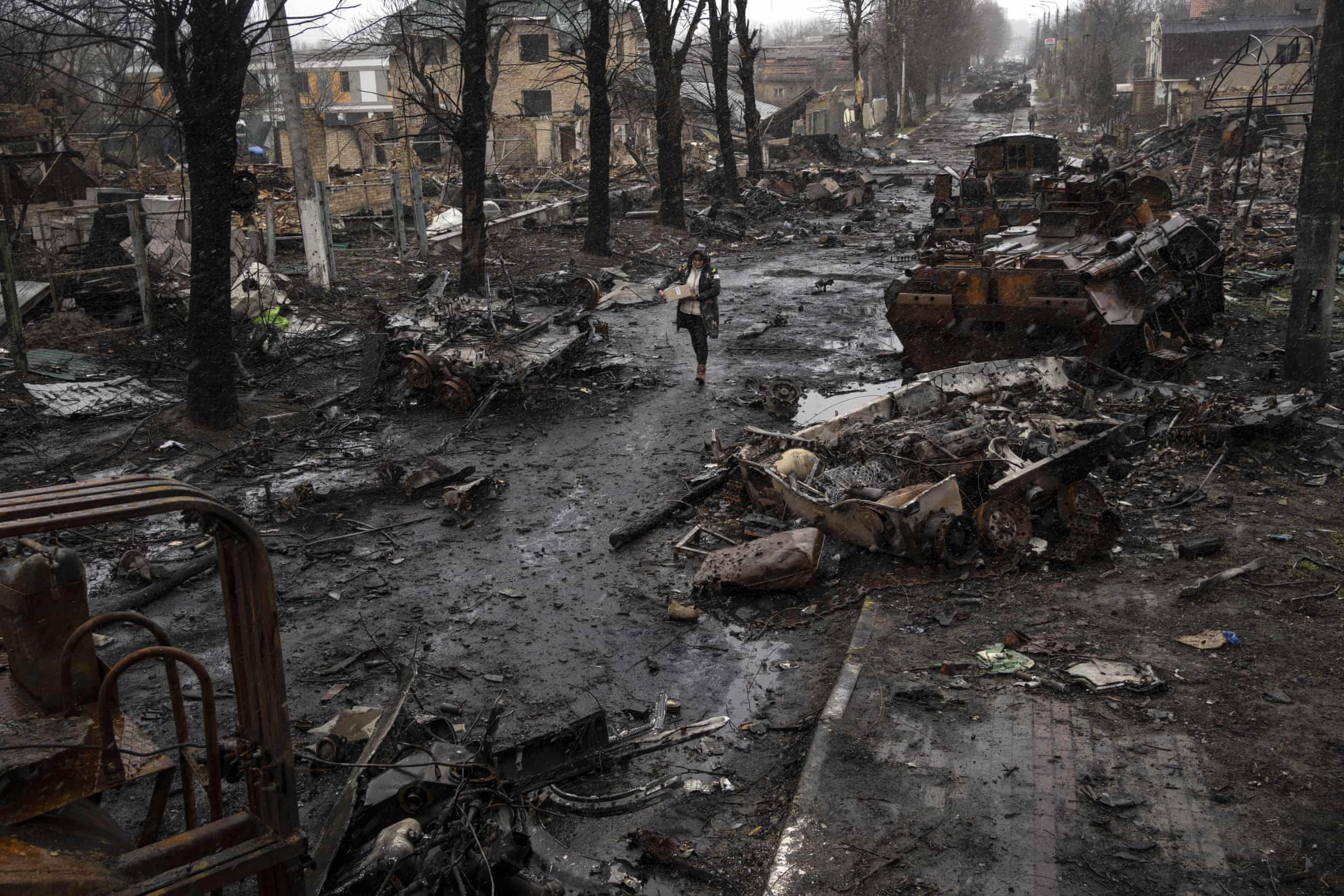 Ukraine war: civilians were ‘directly targeted’ by Russian troops in Bucha, UN suggests before Zelenskiy address (theguardian.com)