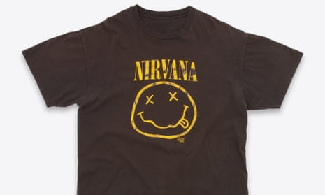 Saint Laurent selling secondhand band T-shirts its vintage collection | Fashion Guardian