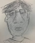 An early self portrait by the author