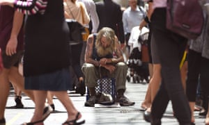 The dole currently stands at $277.85 a week for single people – about $40 a day.