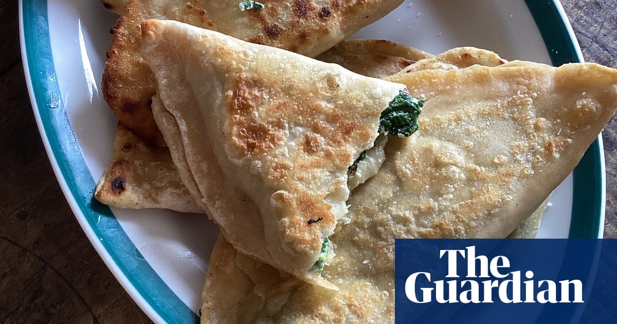 Rachel Roddy's recipe for flatbreads stuffed with spinach and cheese | A kitchen in Rome