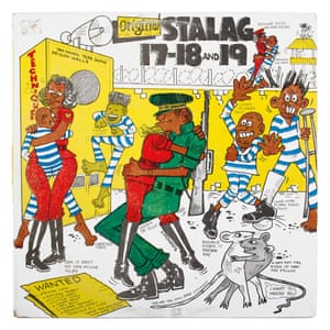 Original Stalag 17–18 and 19 LP by Various Artistes (Techniques, c1984)