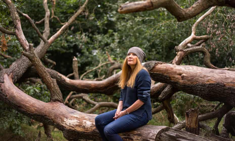 Andrea Arnold en Oxleas Woods en Londres.