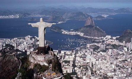 The Corcovado in Rio de Janeiro, Brazil
