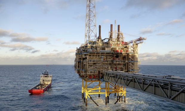 A platform belonging to Norway’s state-owned oil company, Statoil, off Stavanger.