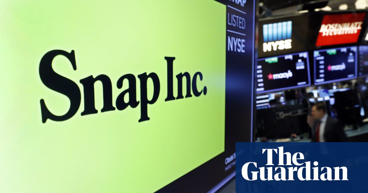 Snapchat developer’s profit warning sends social media stocks tumbling