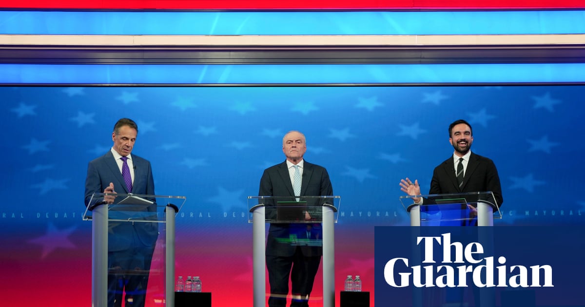 New York mayoral frontrunners Zohran Mamdani and Andrew Cuomo clash during debate – video