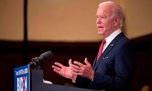 Joe Biden speaks in Philadelphia, Pennsylvania, on 2 June.
