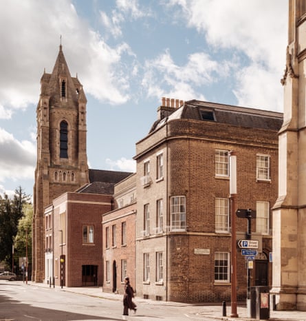 additions to Pembroke College, Cambridge, designed by Haworth Tompkins.