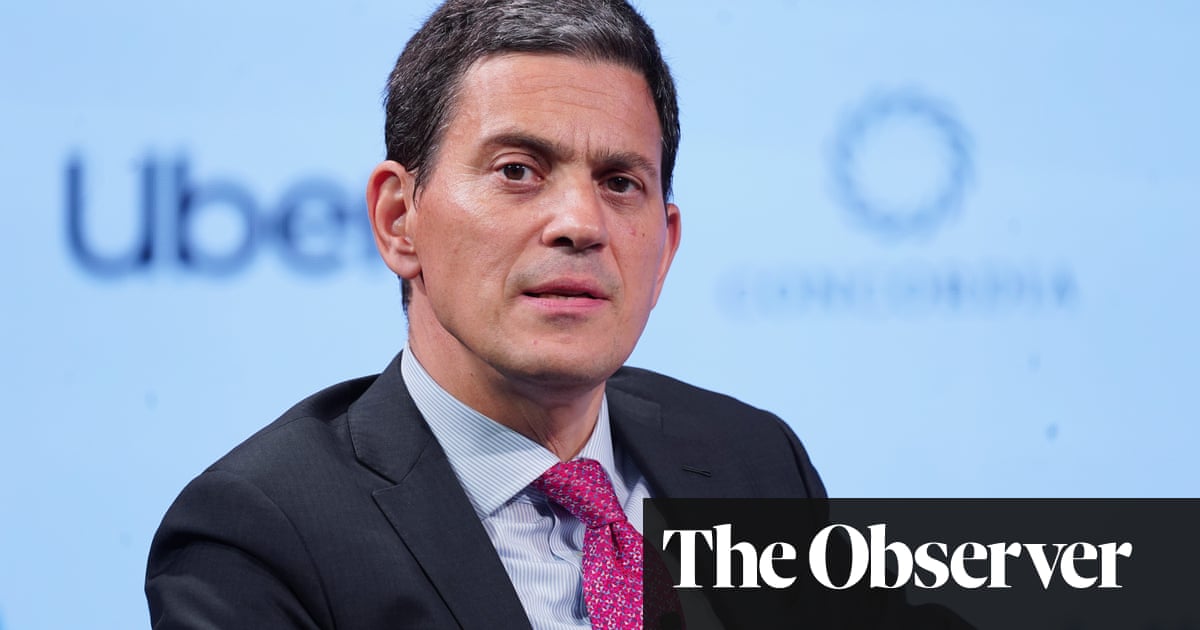 Brexit has made the UK a lower-status nation, says David Miliband