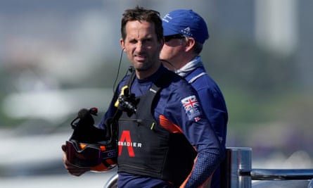 Ineos Britannia skipper, Ben Ainslie