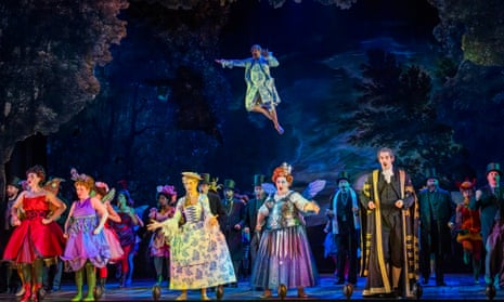 Performers in Iolanthe at the London Coliseum
