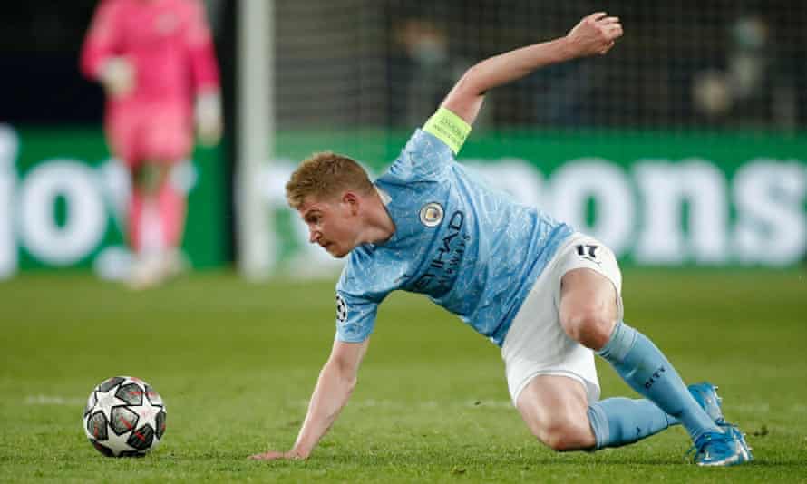 Sergio Agüero’s injuries and Gabriel Jesus’s loss of form have ensured Manchester City’s reliance on Kevin De Bruyne to score goals.