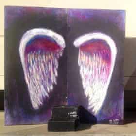 Colette Miller's Instagram picture of her Global Angel Wings project