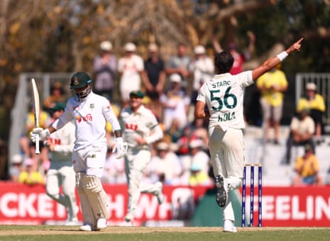 Mitchell Starc demite Litton Kumar Das