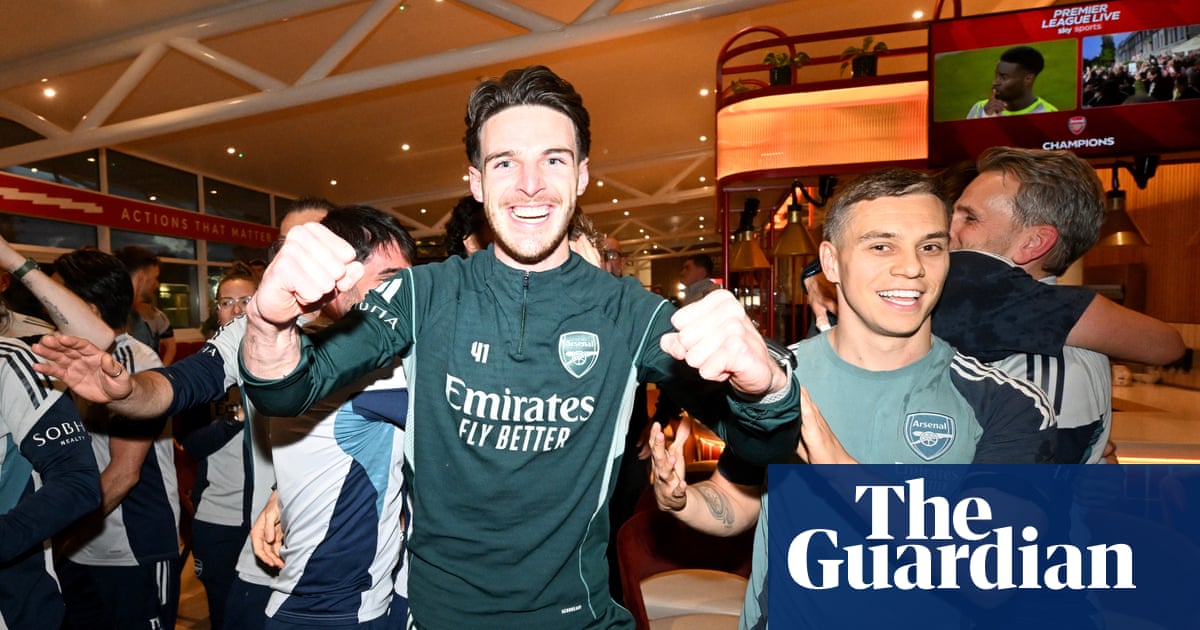 Arsenal crowned Premier League champions after Manchester City draw