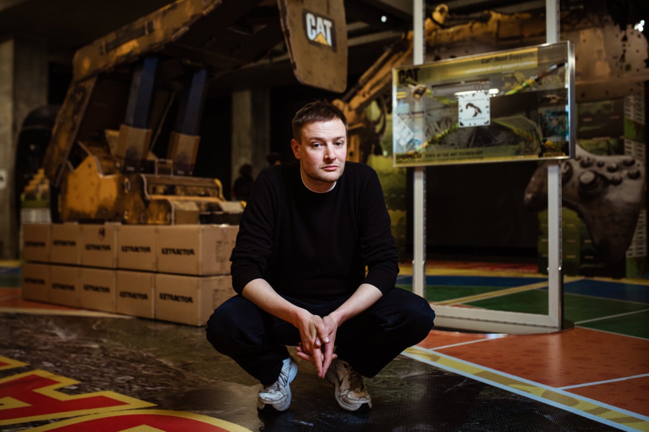 From Giant Board Games To Amazon S Worker Cage Simon Denny S Dark Arts Art And Design The Guardian From Giant Board Games To Amazon S Worker Cage Simon Denny S Dark Arts Art And Design The Guardian