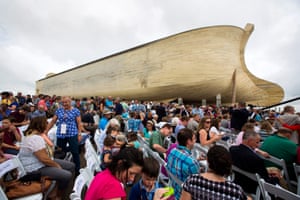 Kentucky, USA: Visitors to Ark Encounter