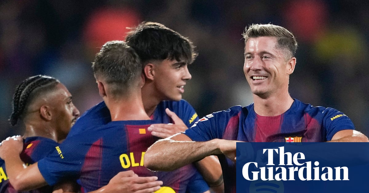 European football: Barcelona hammer Valencia, Barcola extends PSG’s perfect start
