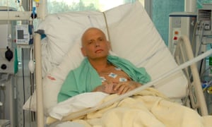 Alexander Litvinenko in the intensive care unit of University College Hospital, London, on November 20, 2006.