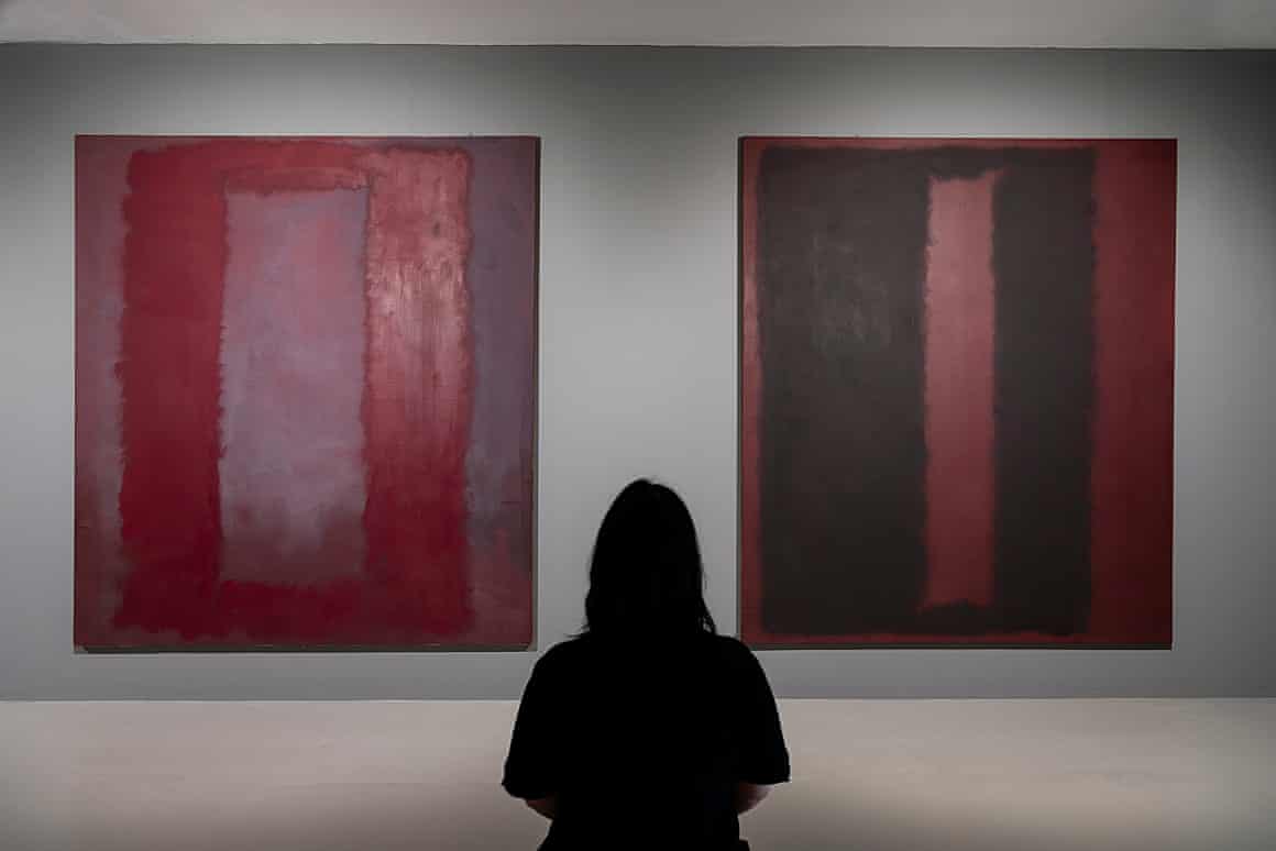 Seaside special … Mark Rothko’s Searam Murals on display at Tate St Ives.