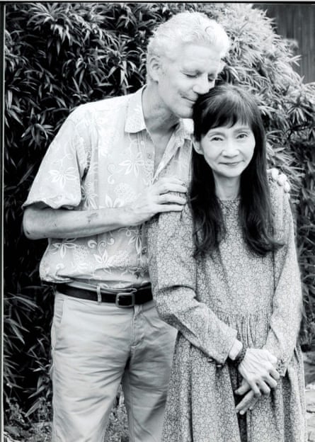 William Baerg and his wife, Sawako Ogata Baerg. Sawako recently passed away from cancer.