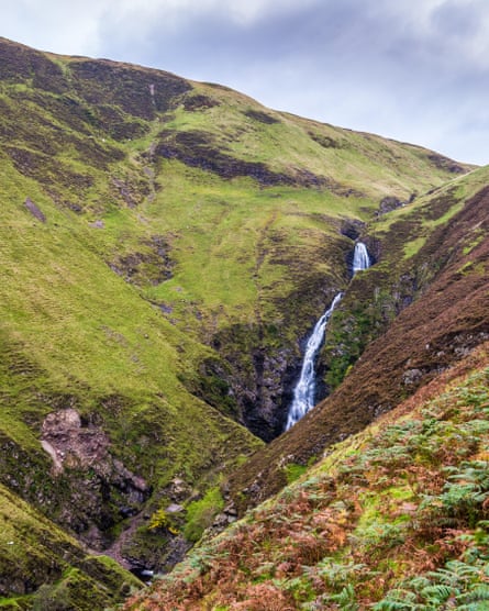A dachshund discovers the Scottish Borders: our pet-friendly stay in the Tweed Valley | More than just a cottage holiday 5 Gray Mares Tail Waterfall, in the Scottish Borders near Moffat